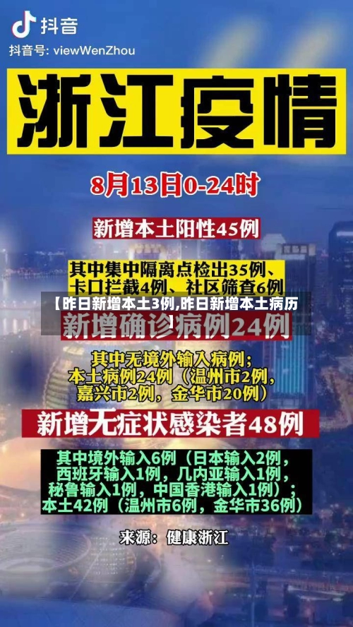 【昨日新增本土3例,昨日新增本土病历】