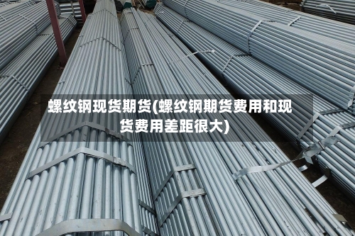 螺纹钢现货期货(螺纹钢期货费用和现货费用差距很大)