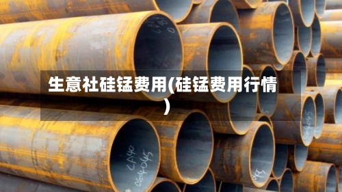 生意社硅锰费用(硅锰费用行情)-第2张图片