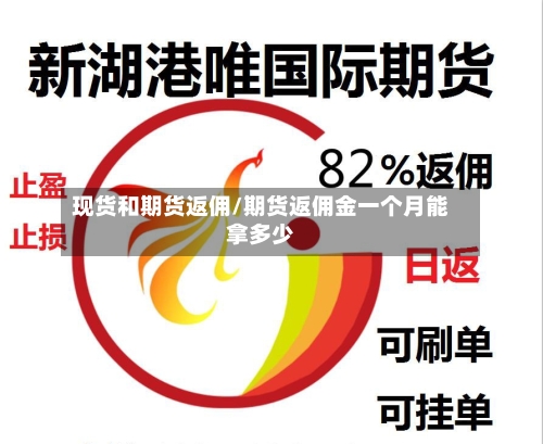 现货和期货返佣/期货返佣金一个月能拿多少