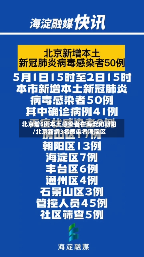 北京增5例本土感染者在海淀和朝阳/北京新增3名感染者海淀区-第2张图片