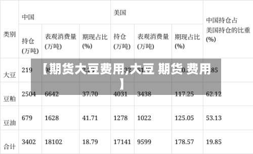 【期货大豆费用,大豆 期货 费用】
