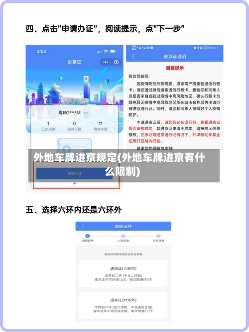 外地车牌进京规定(外地车牌进京有什么限制)-第2张图片