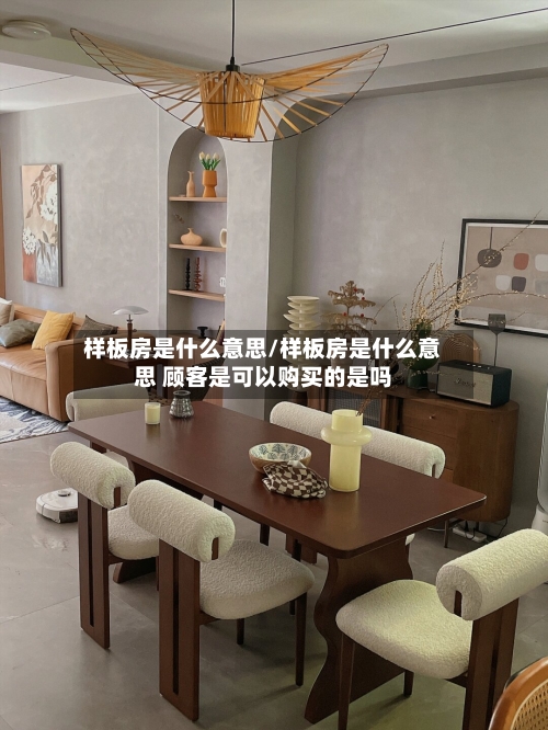 样板房是什么意思/样板房是什么意思 顾客是可以购买的是吗-第2张图片
