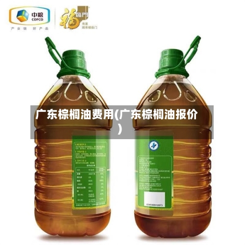 广东棕榈油费用(广东棕榈油报价)-第2张图片