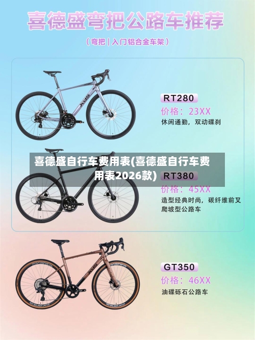 喜德盛自行车费用表(喜德盛自行车费用表2026款)-第3张图片