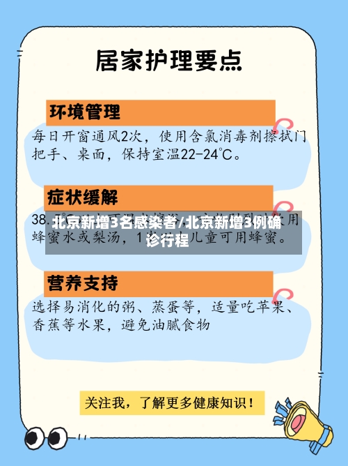 北京新增3名感染者/北京新增3例确诊行程-第2张图片