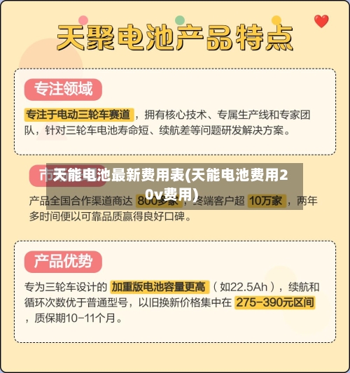 天能电池最新费用表(天能电池费用20v费用)