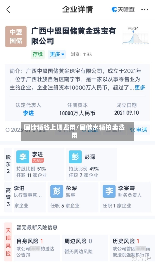 国储稻谷上调费用/国储水稻拍卖费用-第2张图片