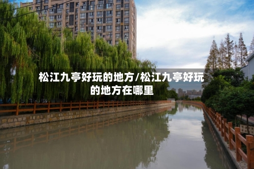 松江九亭好玩的地方/松江九亭好玩的地方在哪里-第2张图片