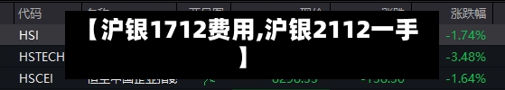 【沪银1712费用,沪银2112一手】-第2张图片