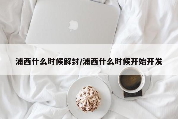 浦西什么时候解封/浦西什么时候开始开发