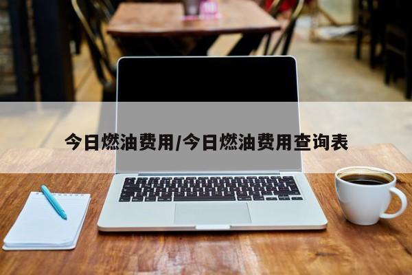 今日燃油费用/今日燃油费用查询表